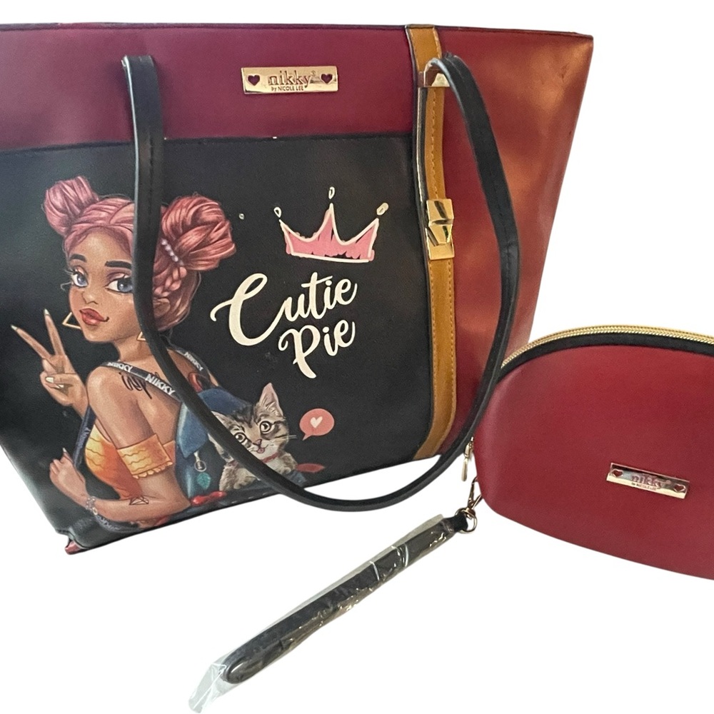 Nikky by Nicole Lee 'Cutie Pie' Tote Bag